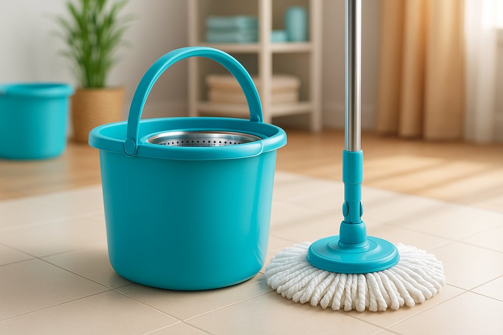 Melhor Mop Giratório com Cesto em Setembro/2025: Limpeza Prática e Eficaz